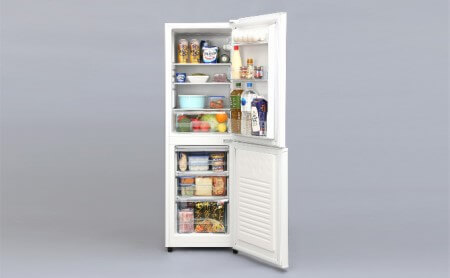 2ドア冷凍冷蔵庫 ハーフ&ハーフ 146L