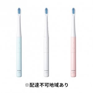 オムロン 音波式電動歯ブラシ　HT-B223（ホワイト・ブルー・ピンク）