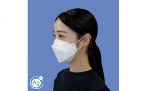 シャープ製不織布マスク 「 シャープ クリスタル マスク 」 抗菌タイプ個包装15枚入