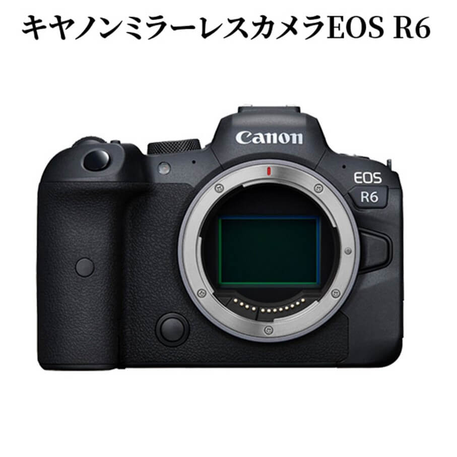 キヤノンミラーレスカメラEOS R6・ボディ
